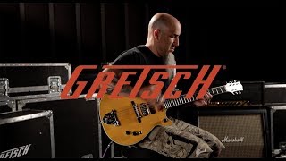 Video thumbnail for Anthrax's Scott Ian Showcases the G6131-MY Malcolm Young Signature Jet | Demo | Gretsch Guitars by Gretsch Guitars