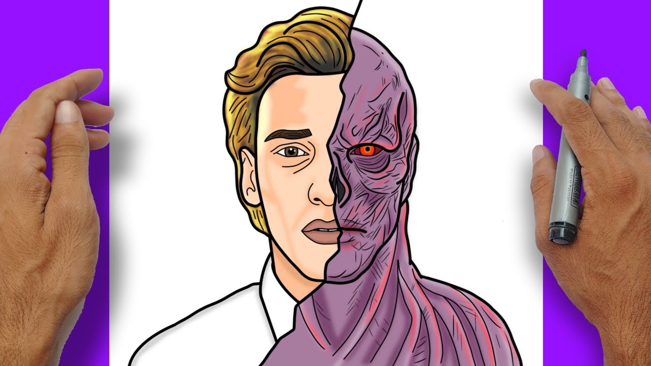 How to Draw VECNA / HENRY Easy Step-by-step | Stranger Things 