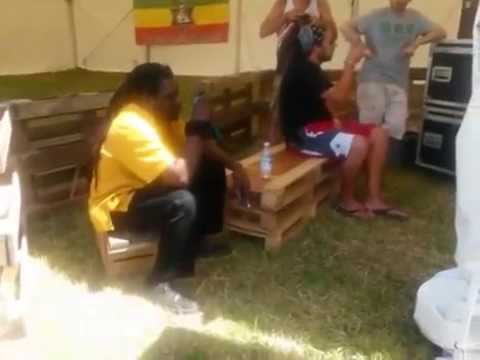 Imperial Sound Army w Afrikan Simba soundcheck @Zion Station 2015