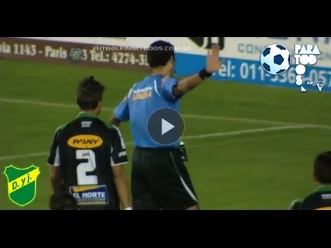 ¿Fue penal? Defensa y Justicia - Sp Belgrano. Fecha 15. Torneo Primera B Nacional 2013.
