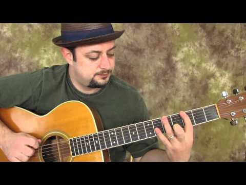 acoustic blues scale - fun, easy beginner guitar