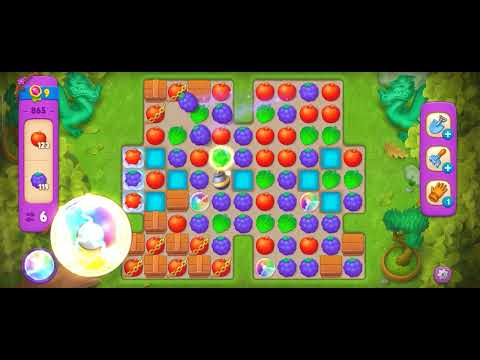 Gardenscapes level 865