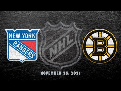 NHL Rangers vs Bruins | Nov.26, 2021