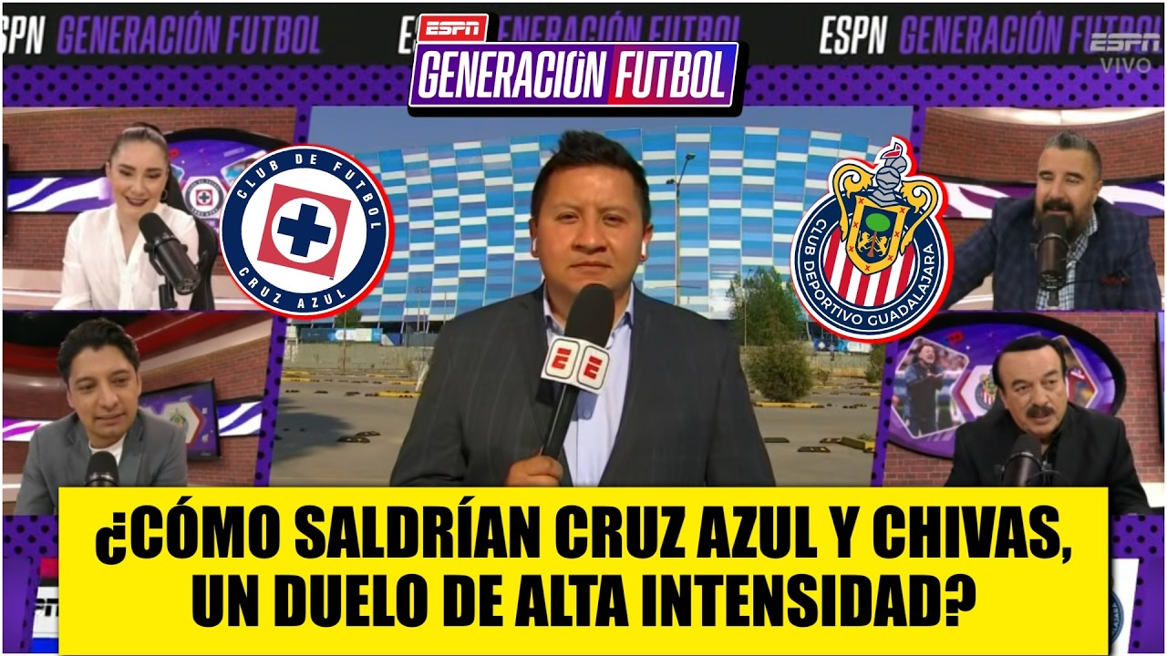 CRUZ AZUL sacará sus GARRAS con XI TITULAR. Mientras que CHIVAS repetiría ALINEACIÓN | Generación F