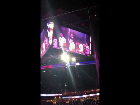 Colby Bell Charlotte Checkers National Anthem