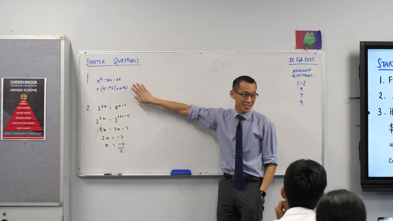 Year 10 Mathematics starter questions