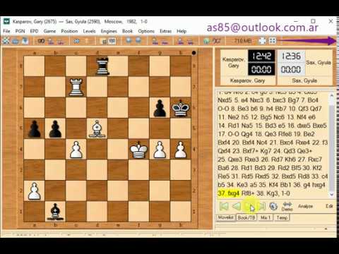 Garry kasparov and sax gyula 1982 moscow 1 0 591