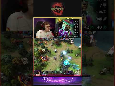 King SumaiL Triple Kill at 13 Mins 👑 | TI 2025 #ti2025 #dota2 #sumail #theking #triplekill