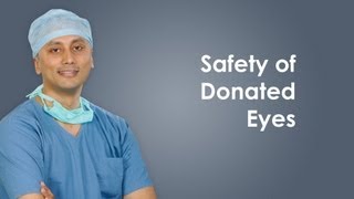 How to keep donated eyes safely? 