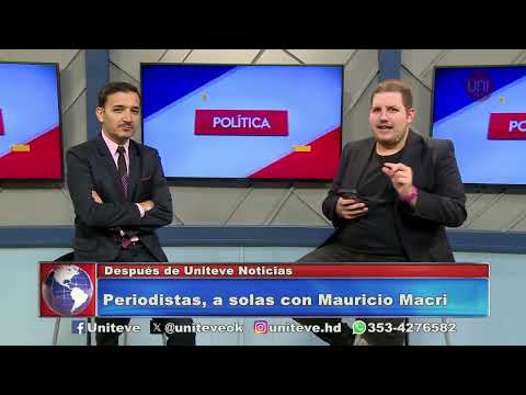 Periodistas, a solas con Mauricio Macri