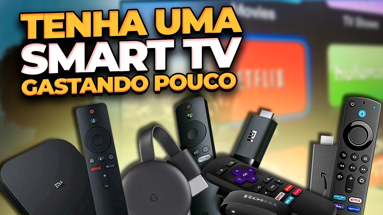 TOP 5 Aparelhos Para TRANSFORMAR TV EM SMART 2024! Melhores STICK, TV BOX e DONGLE 📺