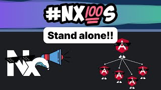 Nx in 100 seconds: Angular Standalone apps & libs in Nx