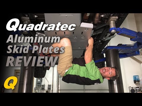 Quadratec Skid Plates for Jeep Wrangler JK