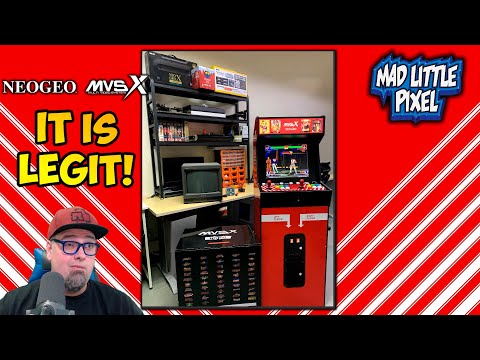 The Neo Geo MVSX Is Legit! Proof & NEW Information! Official SNK Neo Geo Bartop With Riser!