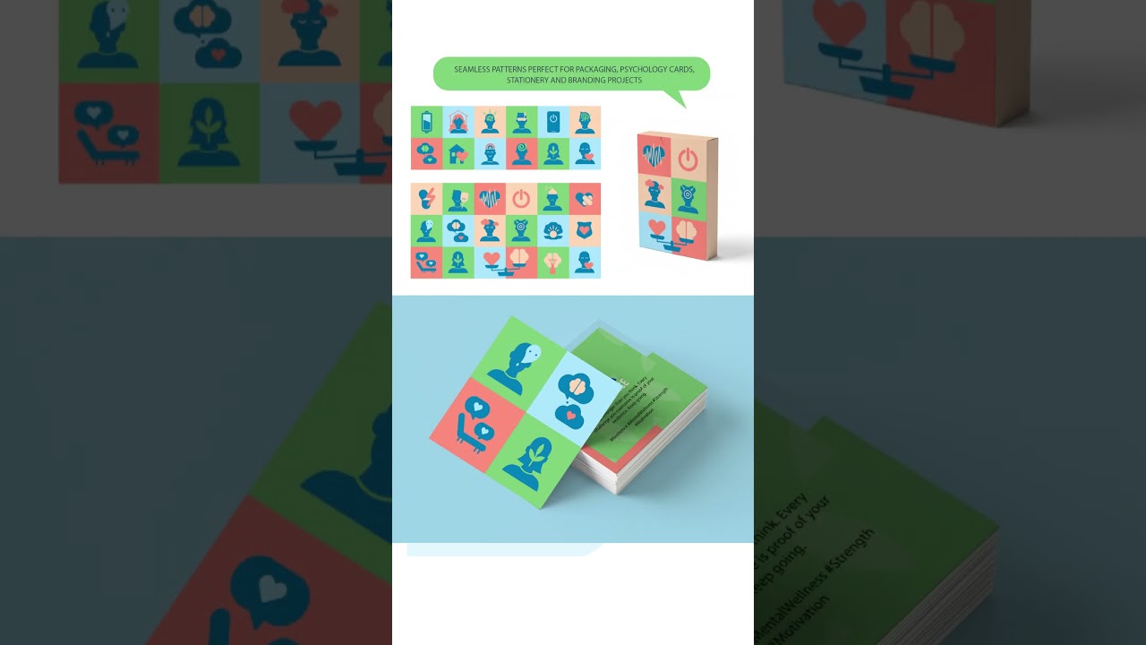 Mental Health Icons & Templates | Creative Market by Lettering_Logo