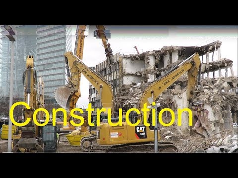 Excavator Liebherr 974 and Caterpillar  CAT 390F 352F 336F