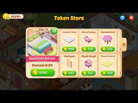 Matchington Mansion - New Event - Token Store - Opposites Attract - Showcase