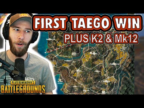 chocoTaco's First Win on New PUBG Map TAEGO Plus New Guns K2 and Mk12 ft. Swagger, Bob, & DrasseL