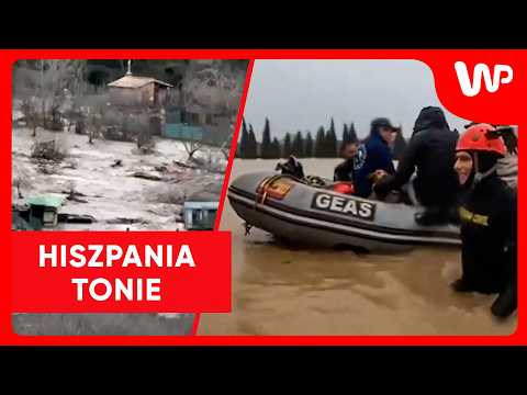 Hiszpania pod wodą. Żywioł nie odpuszcza od stycznia