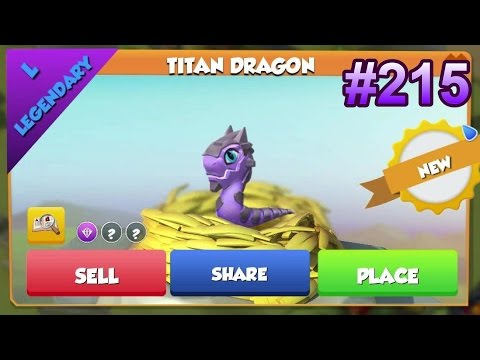 Legendary Titan Dragon Hatching! - Dragon Mania Legends #215
