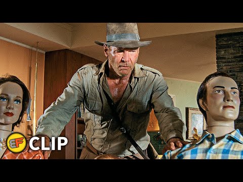 Saved By the Fridge Scene | Indiana Jones and the Kingdom of the Crystal Skull 2008 Movie Clip HD 4K