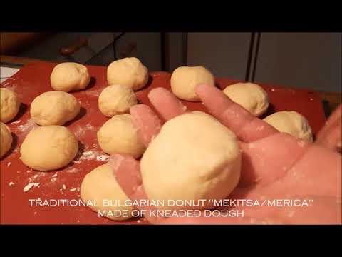 MEKITSA/MERICA -TRADITIONAL BULGARIAN DONUT MADE OF KNEADED DOUGH