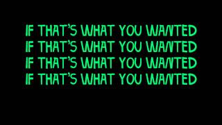 OneRepublic - What You Wanted (Acoustic) (Lyric Video)