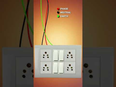 12 modular switch board wiring || Electrical wiring || smart Electrical electricalteluguvideos