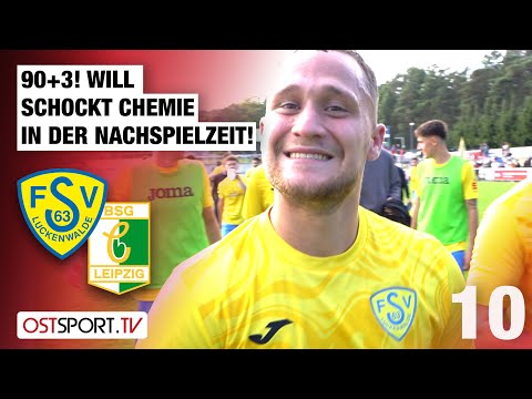 90+:3! WILL shocks CHEMIE in stoppage time: Luckenwalde - Chemie Leipzig | Regionalliga Nordost