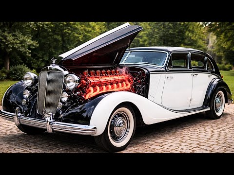 The fantastic engine of the Auto Union Horch 670: Incredible engineering from 1930
