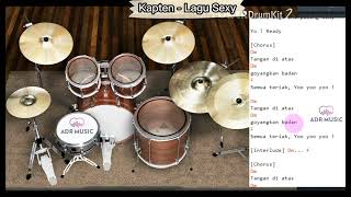 Download lagu Lagu Sexy || Kapten (drums only/ Drum Track) [chord gitar & lirik] mp3