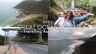 GREAT OCEAN ROAD TRIP WITH 6 MONTH OLD BABY | Travelling Australia Vlogs