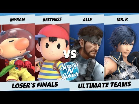 SNS5 SSBU - Myran & BestNess Vs. Ally & BC | Mr. R - Smash Ultimate Doubles Losers Finals