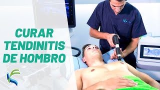 COMO curar TENDINITIS de HOMBRO con ondas de choque | Fisiolution