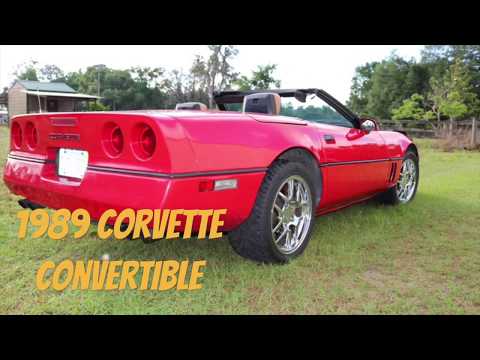 1989 C4 Corvette Convertible zf 6mt