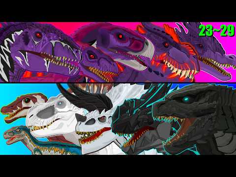 The monarch legacy of Jurassic World dinosaurs (part23~29)