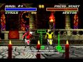 TAS TAP SNES Mortal Kombat 3 Cyrax Playthrough By Antimazon