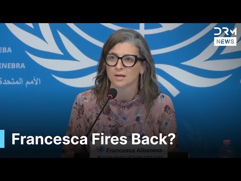 Francesca Albanese CHIUDE la giornalista filo-israeliana alla conferenza stampa | AC1G