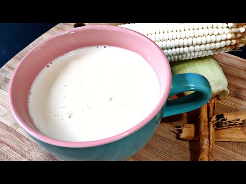 Receta como hacer atole de elote facil y delicioso |  atol de elote | comiendo rico y facil