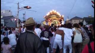 preview picture of video 'Oarai festival　大洗八朔祭り　山車　お囃子　御輿　2013'