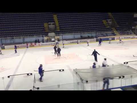 Hokejová reprezentácia na zraze v Piešťanoch