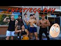 CHEST DAY/EGG CHALLENGE At ZOO CULTURE