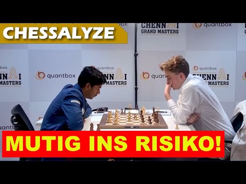 NO RISK? NO FUN! | Pranav vs Keymer | Chennai Grandmaster Chess 2025 Runde 2