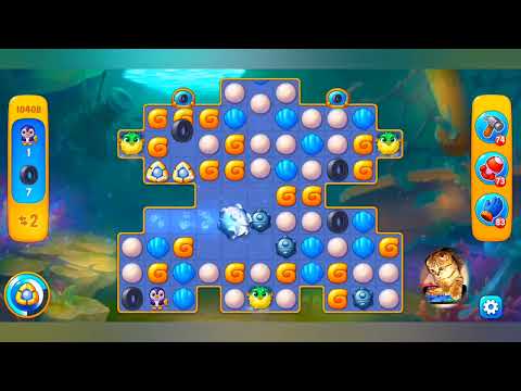 Fishdom, 10408 level,no Booster - 10408 уровень, прохождение без бустеров.