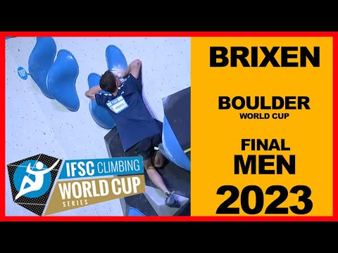CONDENSED IFSC Mens Final Brixen 2023 Bouldering World Cup