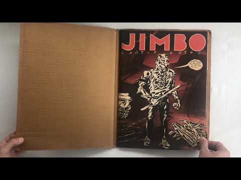 Gary Panter | JIMBO RAW One Shot Flipthrough