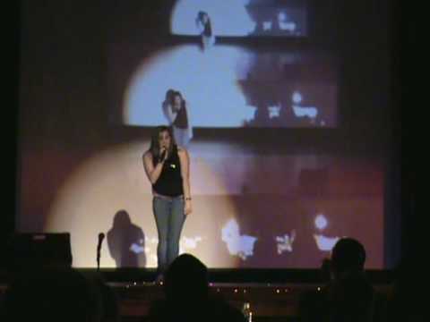 Jess Freda singing Put Your Records On at Pat Med HS Idol 2010