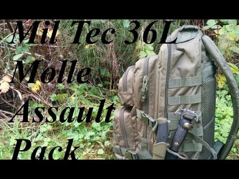 Mil-Tec 36L Molle Assault Pack Review