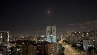 מלחמת העולמות - המתקפה מאיראן מעל גוש דן