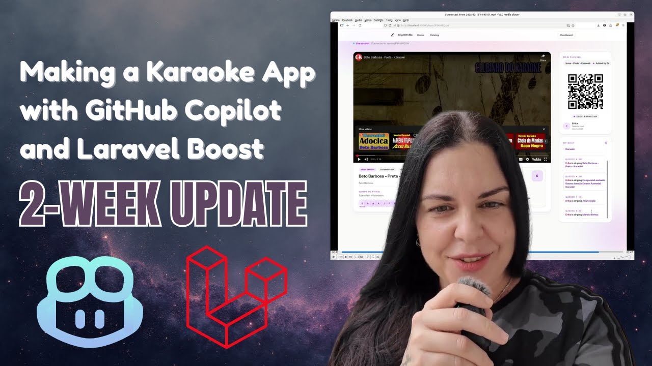 Making a Karaoke App with GitHub Copilot and Laravel Boost: 2-week Update